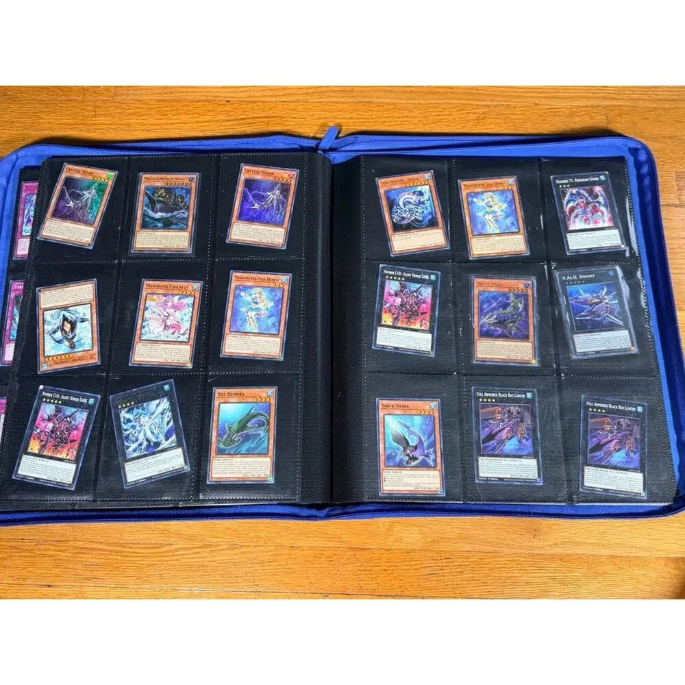 Yu-Gi-Oh! TCG Card Collection Binder Lot Marincess Shark WATER 100+ Cards